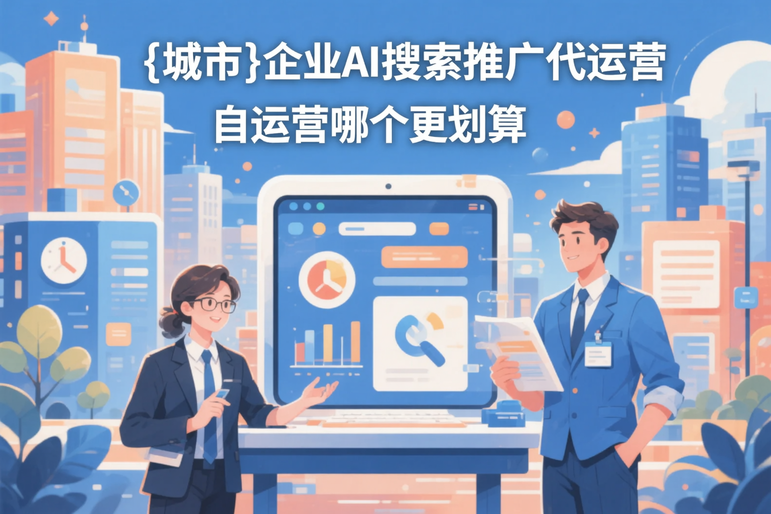 济源企业AI搜索推广代运营和自运营哪个更划算