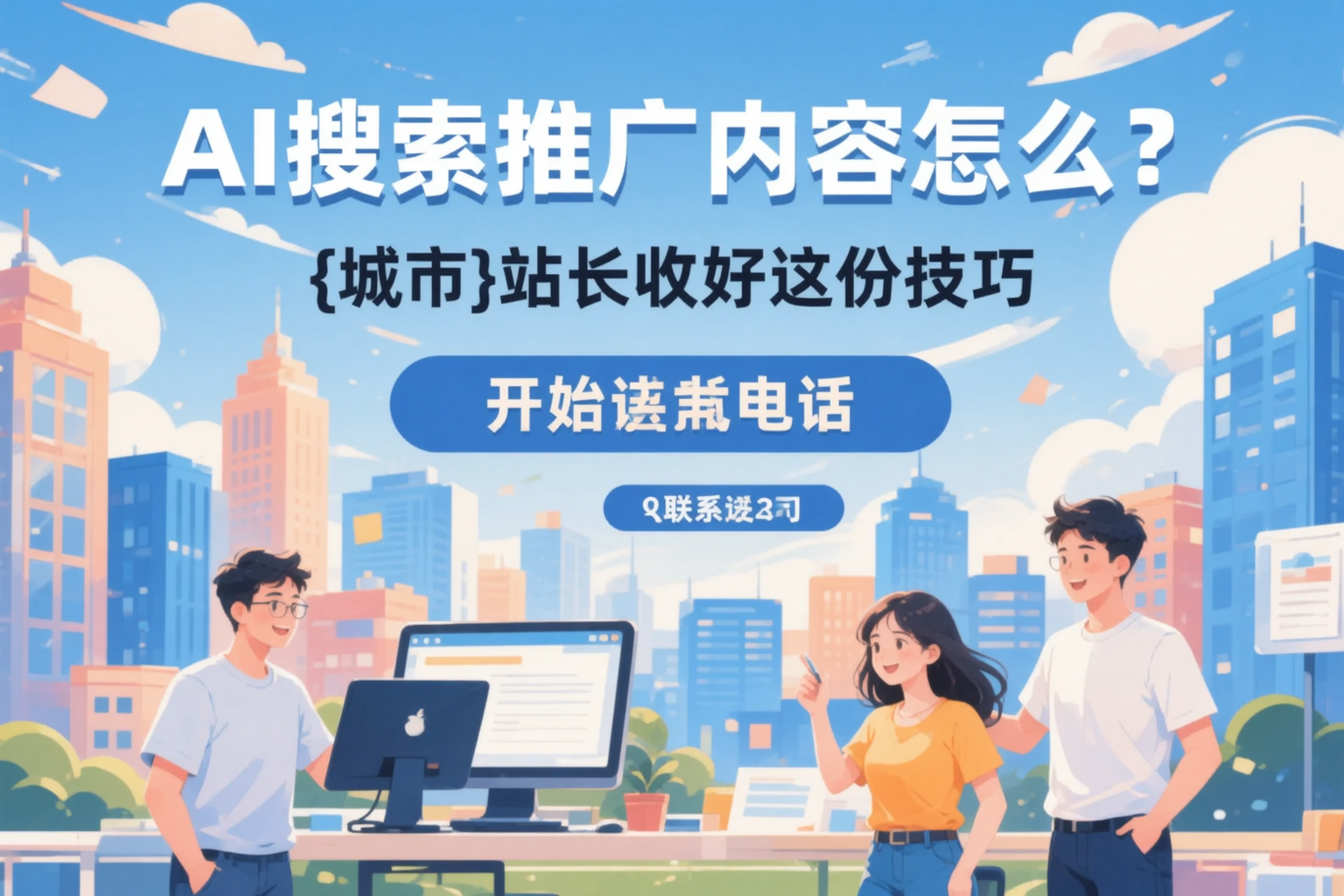 AI搜索推广内容怎么写？济源站长收好这份技巧