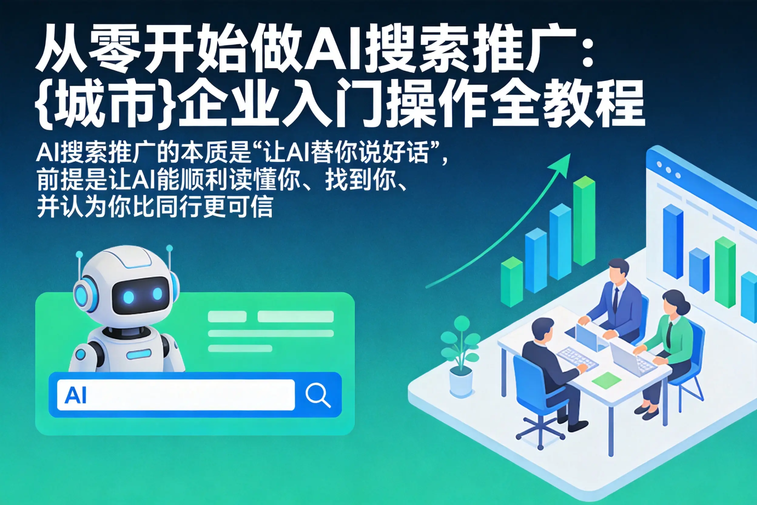 从零开始做AI搜索推广:济源企业入门操作全教程