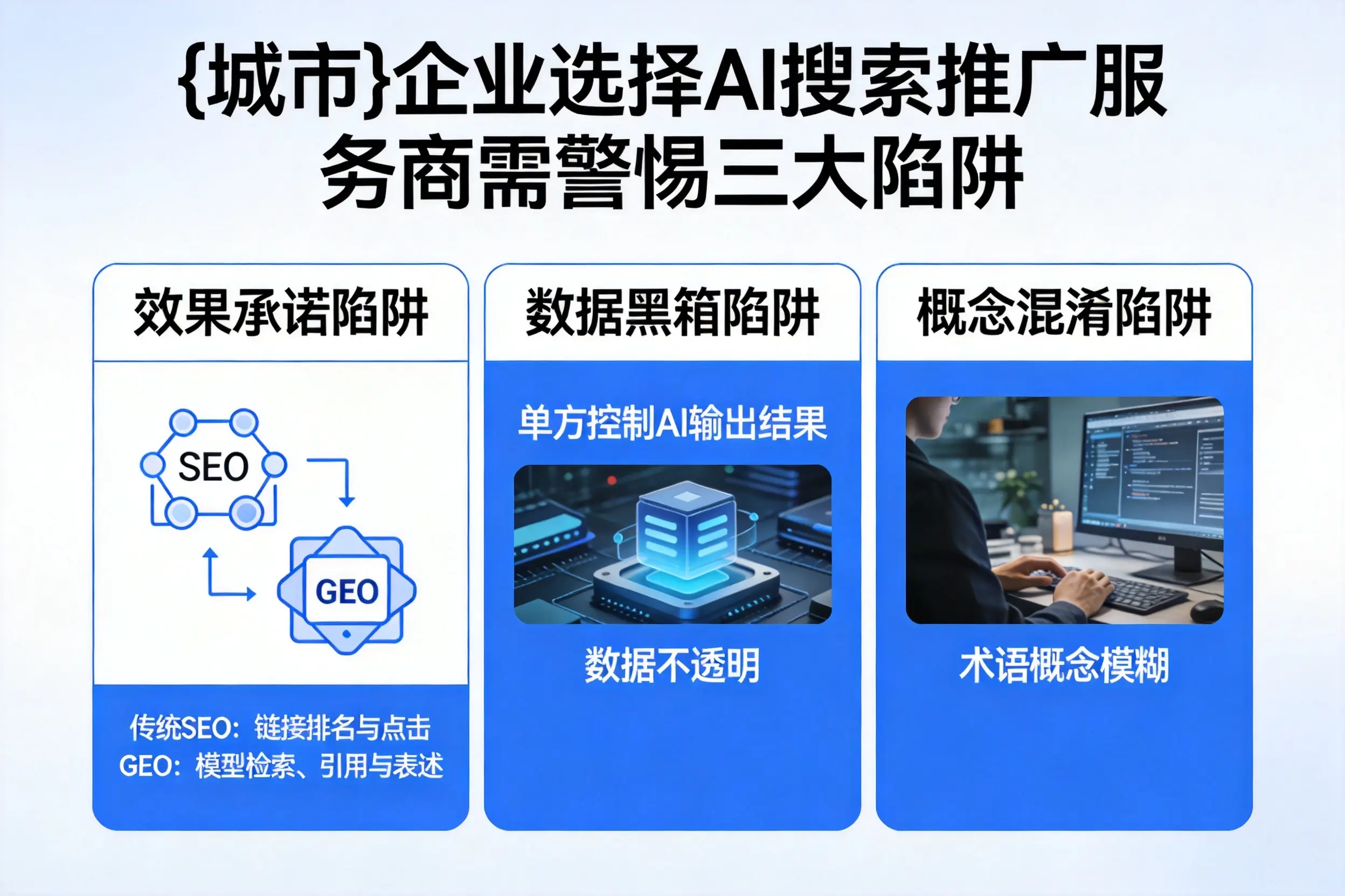 济源企业选择AI搜索推广服务商需警惕三大陷阱