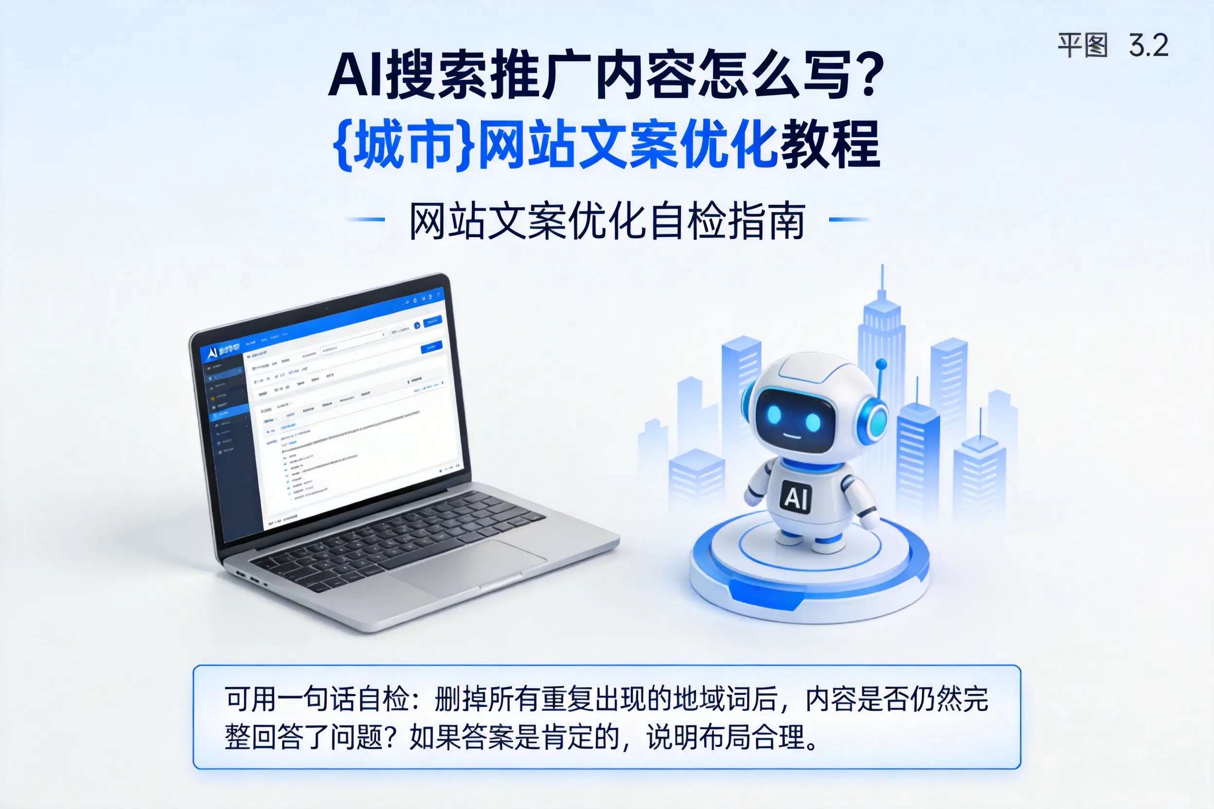 AI搜索推广内容怎么写？济源网站文案优化教程
