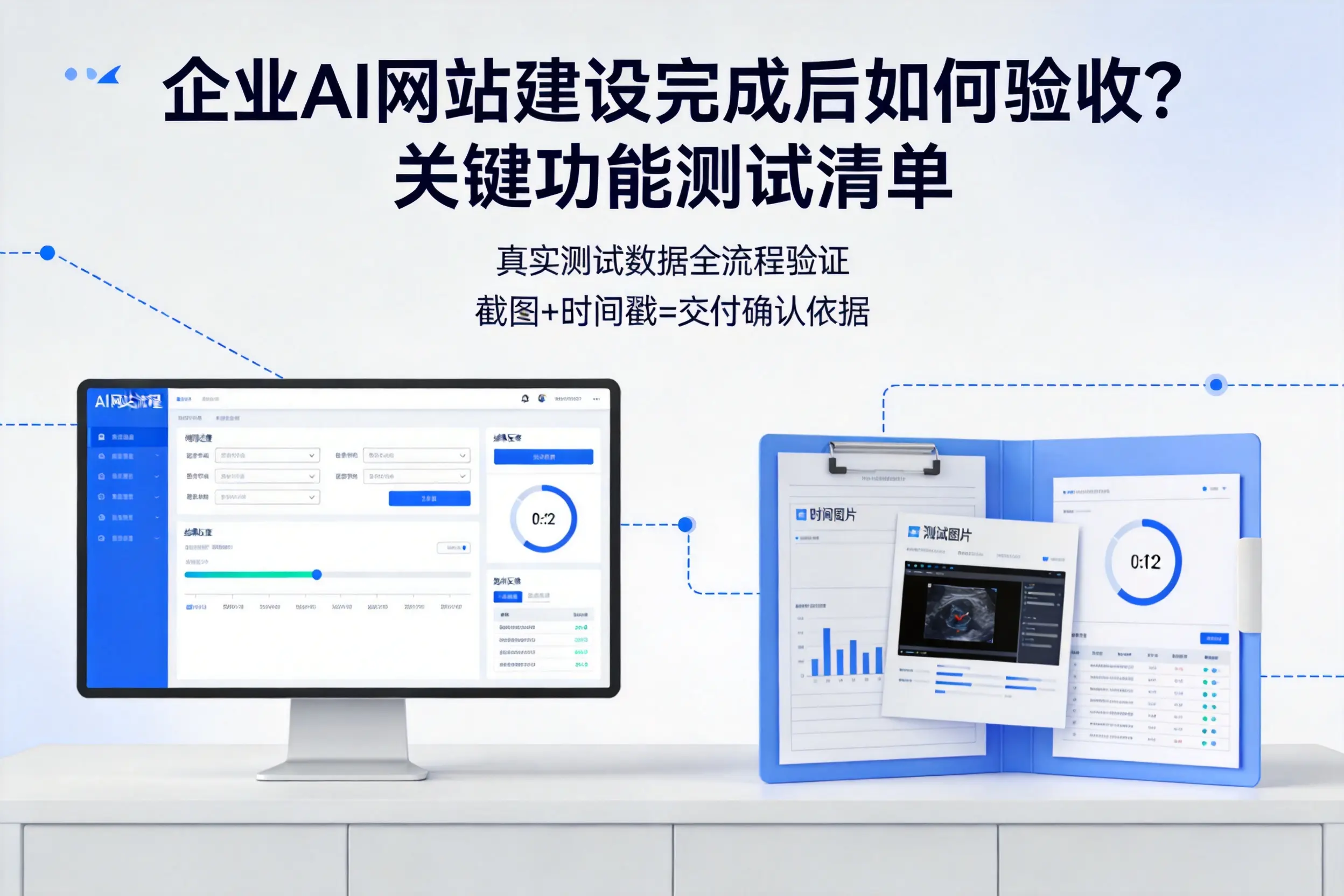 济源企业AI网站建设完成后如何验收?关键功能测试清单