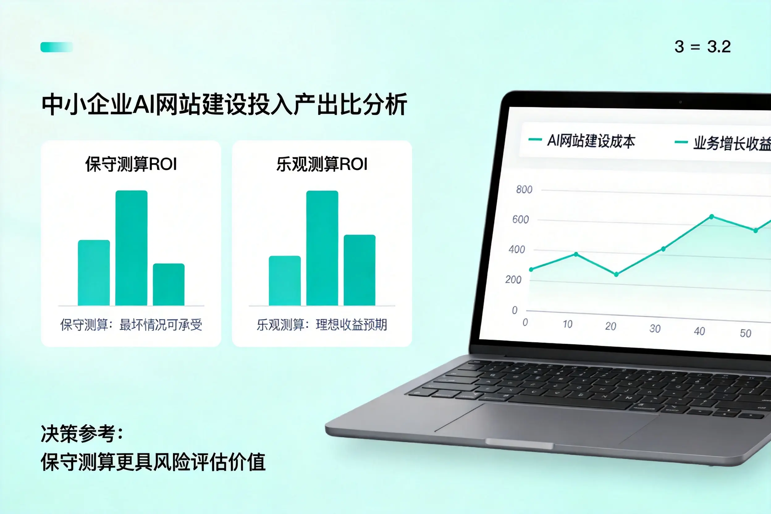 济源中小企业AI网站建设投入产出比怎么算？先看这份分析